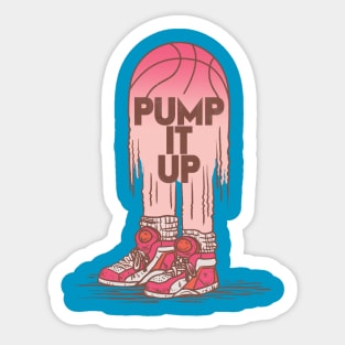 Pump It Up (color variant) Sticker